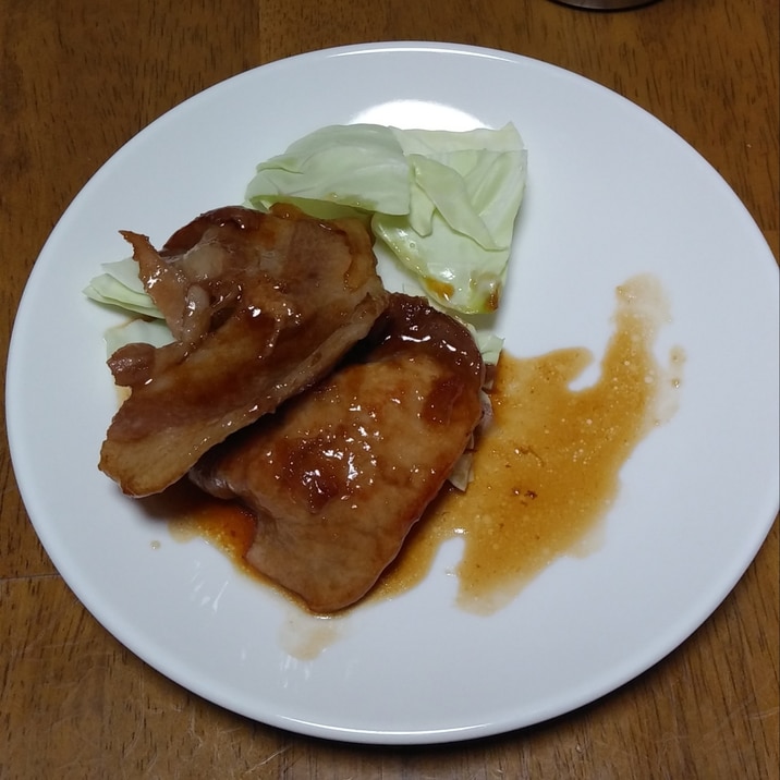 豚肉の大根おろしソース